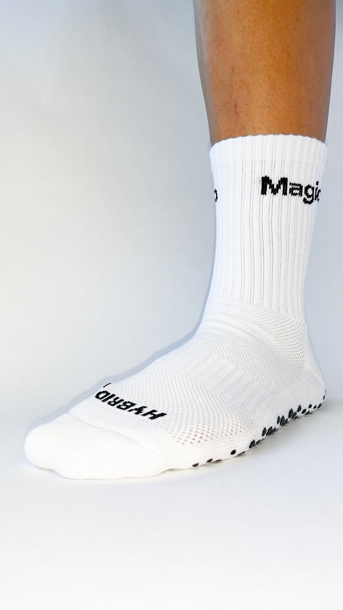 Hybrid Grip Socks (Black) - 3 Pairs