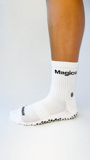 Hybrid Soccer Grip Socks, side view