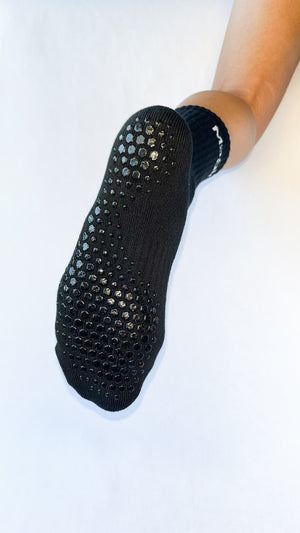 Open image in slideshow, Hybrid Soccer Grip Socks, botton grip view
